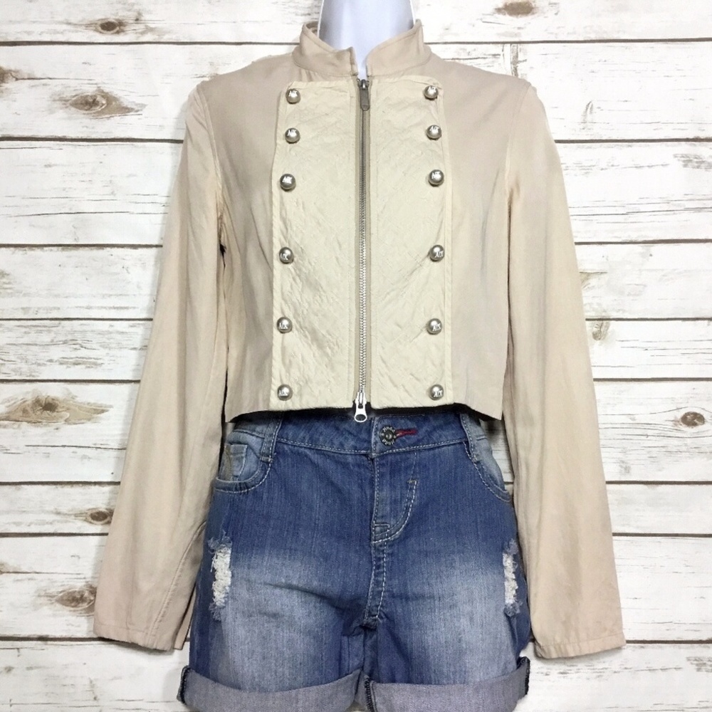 A/X Armani Exchange Military Band Inspired Jacket